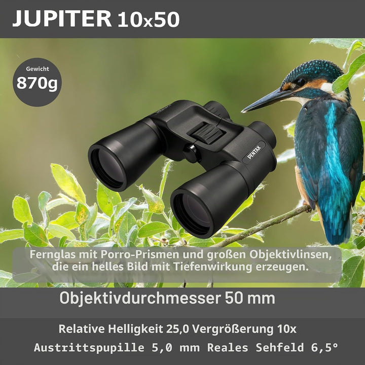 Pentax Jupiter 10x50 Das universelle Fernglas der Jupiter Serie 65912 Jupiter 10x 50, Jupiter 10x 50