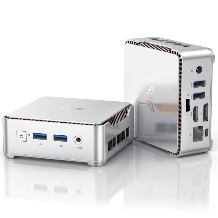 NiPoGi Essenx E2 Mini PC, Ιntel Twin Lake N150(bis zu 3,6 GHz), 16 GB DDR4 256 GB M.2 SSD Mini Deskt