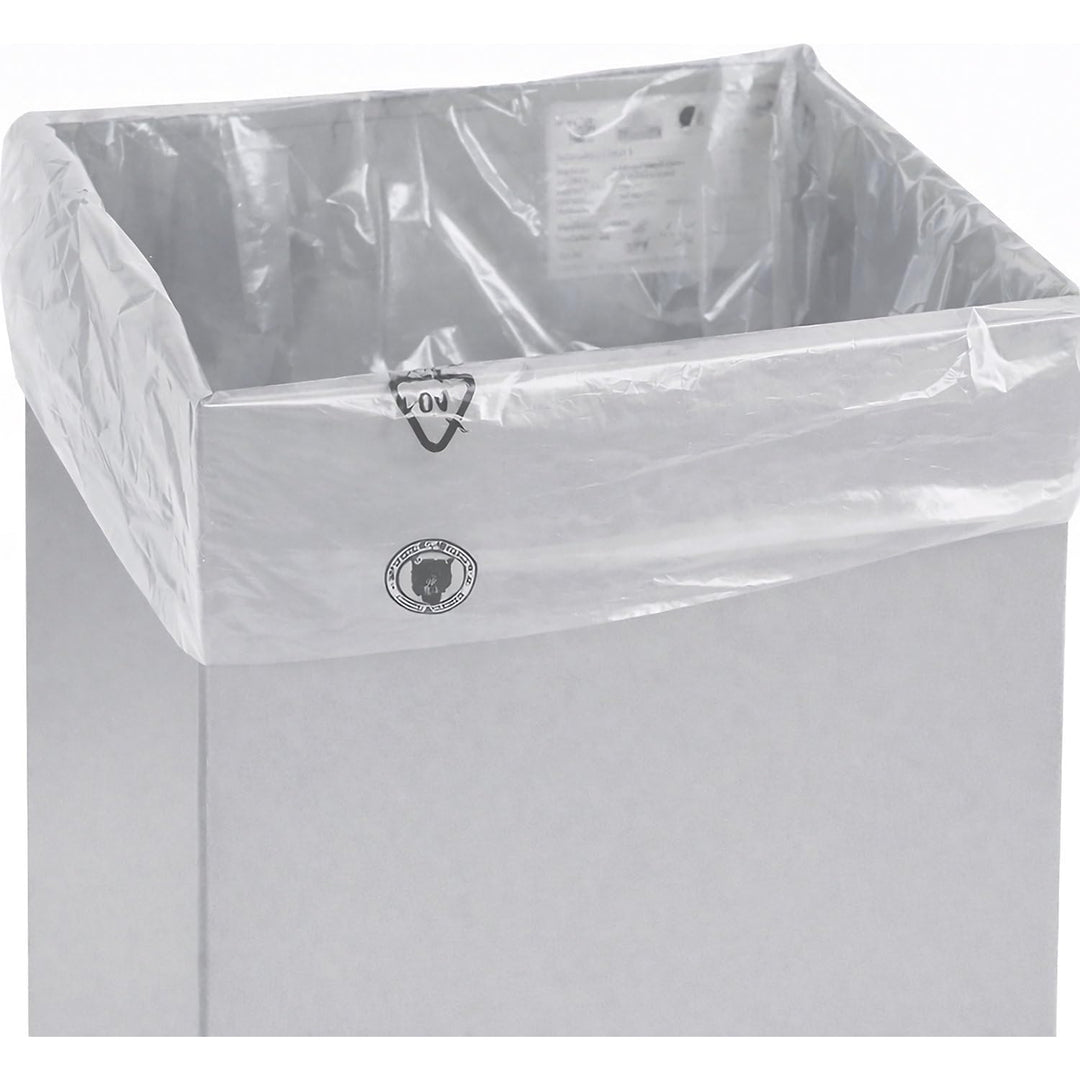 Stumpf | Wertstoffbehälter mit Einwurfklappe | Volumen 45 l | BxHxT 320 x 650 x 310 mm | stationär |