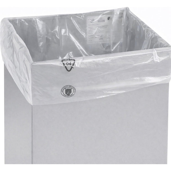 Stumpf | Wertstoffbehälter mit Einwurfklappe | Volumen 45 l | BxHxT 320 x 650 x 310 mm | stationär |