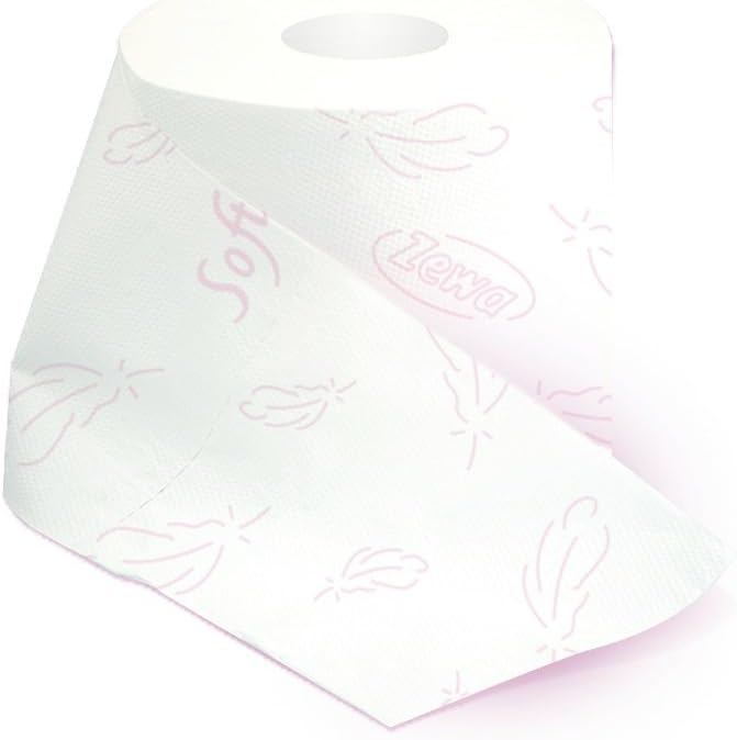 Zewa ultra soft Toilettenpapier, extra weiches WC-Papier 4-lagig mit zuverlässiger Komfortlagen-Qual