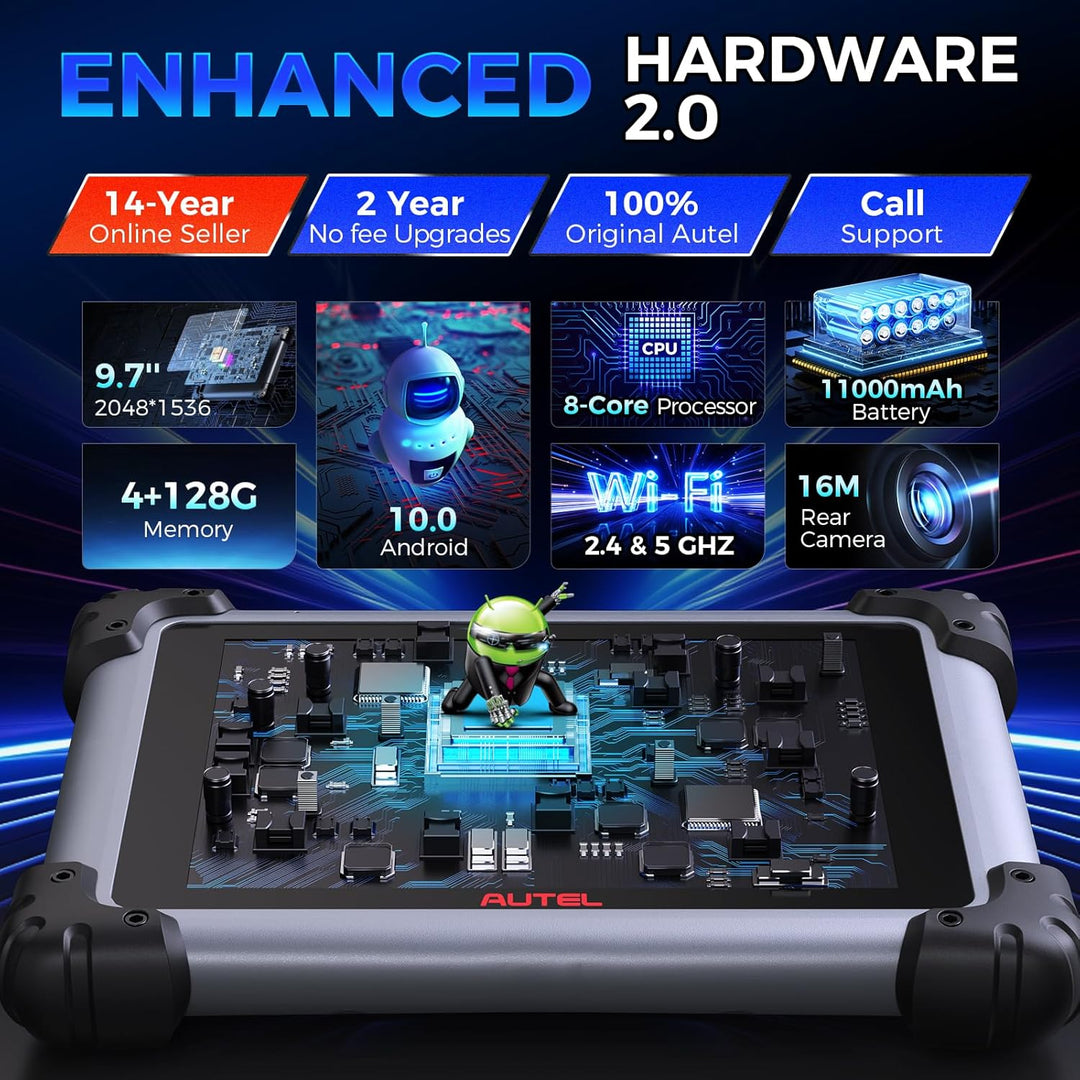 Autel MaxiSYS Elite II PRO OBD2 Diagnosegerät: 2 Jahre Update[€2590] KFZ Diagnosegerät Auto, J2534 P