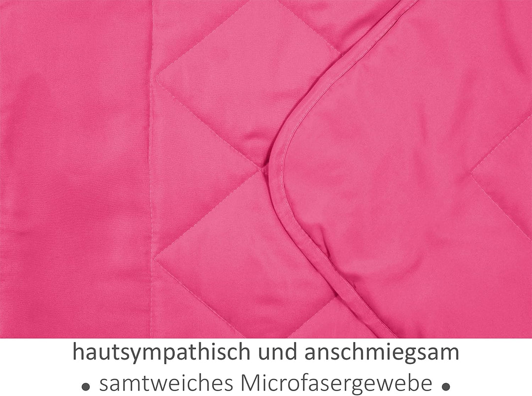 npluseins Sommerdecke 135x200 cm - dünne und leichte Bettdecke für den Sommer – Kühl schlafen – idea