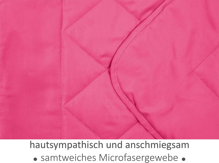 npluseins Sommerdecke 135x200 cm - dünne und leichte Bettdecke für den Sommer – Kühl schlafen – idea