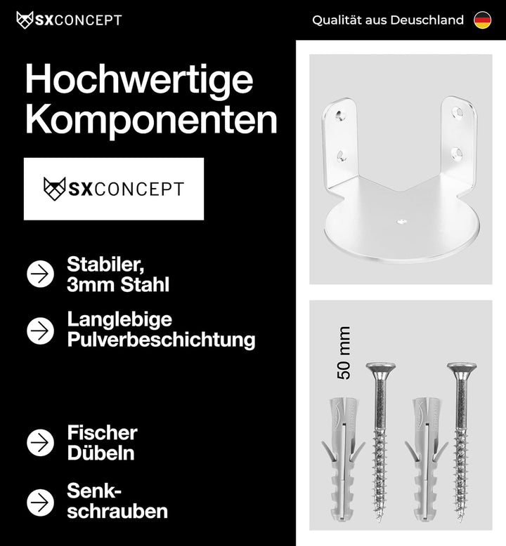 Era 100 Wandhalterung | Sonos Wandhalterung für Sonos Era 100 | Eck-Variante | platzsparend | Made i