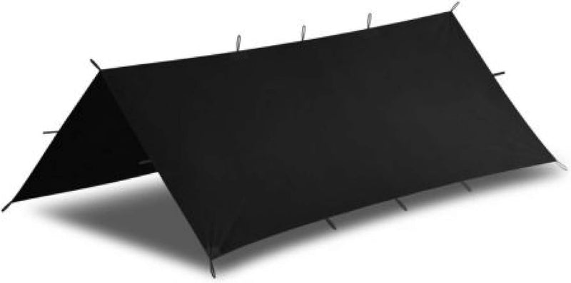 Helikon-Tex Supertarp Small 200 x 250 cm Schwarz, Schwarz