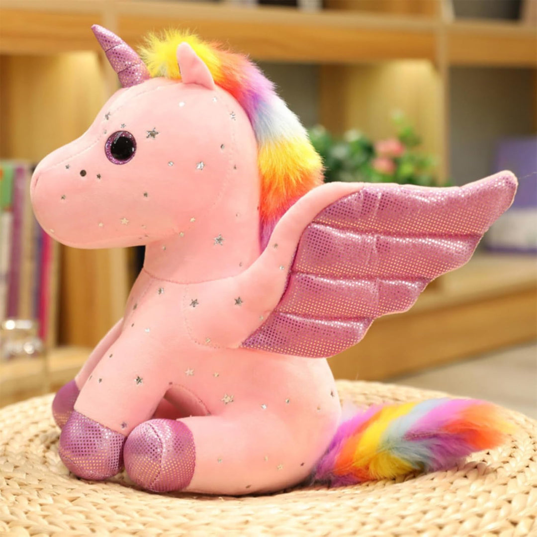 Trayosin 20/28cm Kuscheltier Einhorn Plüschtier für Mädchen,Niedliches Plüschtier Geschenk für 3-8 J