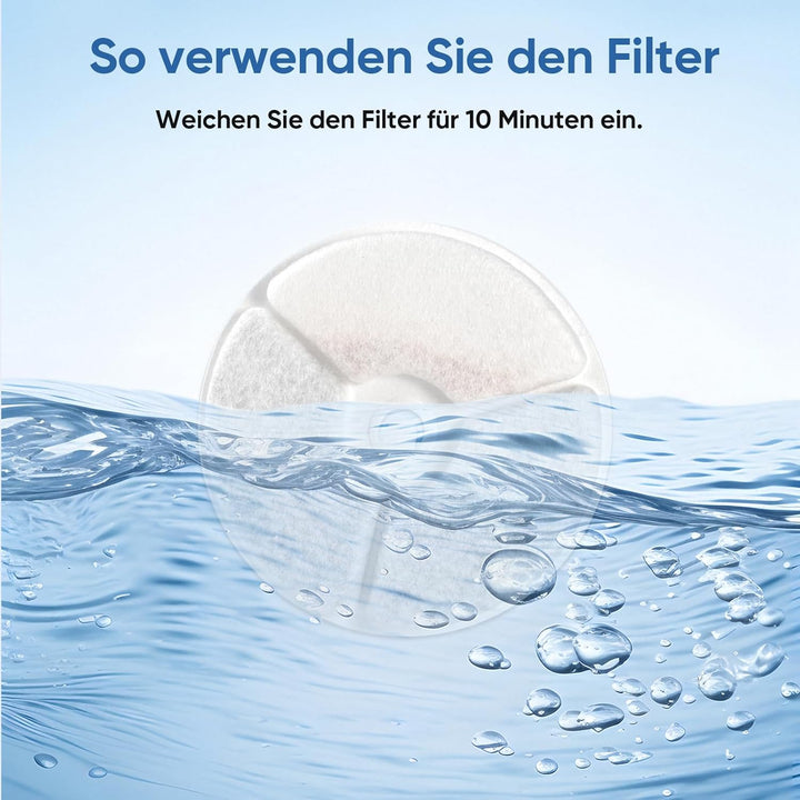 28 Stück Katzenbrunnen Filter Unit 3.0, Trinkbrunnen Filter Kompatibel Mit E versweet Solo 2/Solo SE