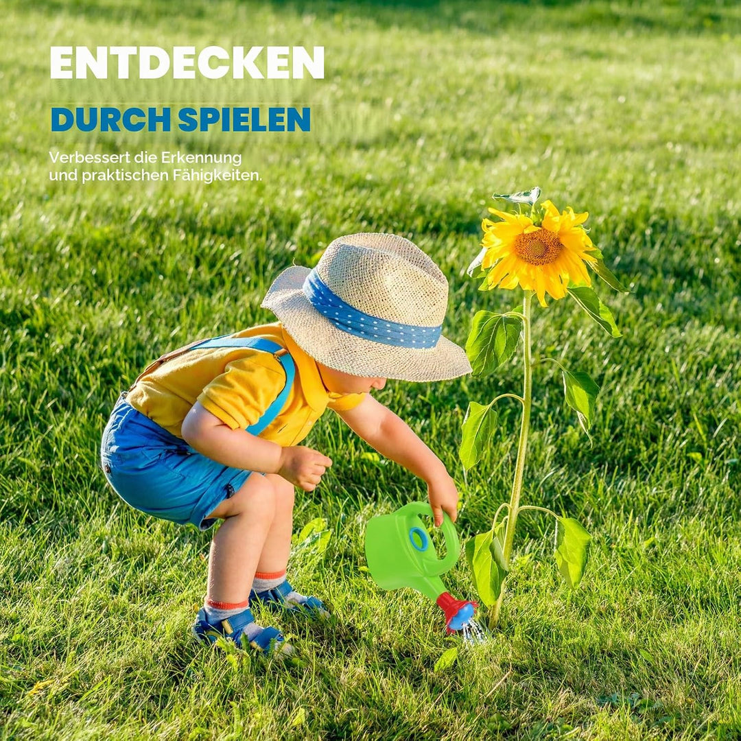2 Stück Giesskannen aus Kunststoff, Kinderspielzeug, Giesskanne, Pädagogisches Badespielzeug für Zuh