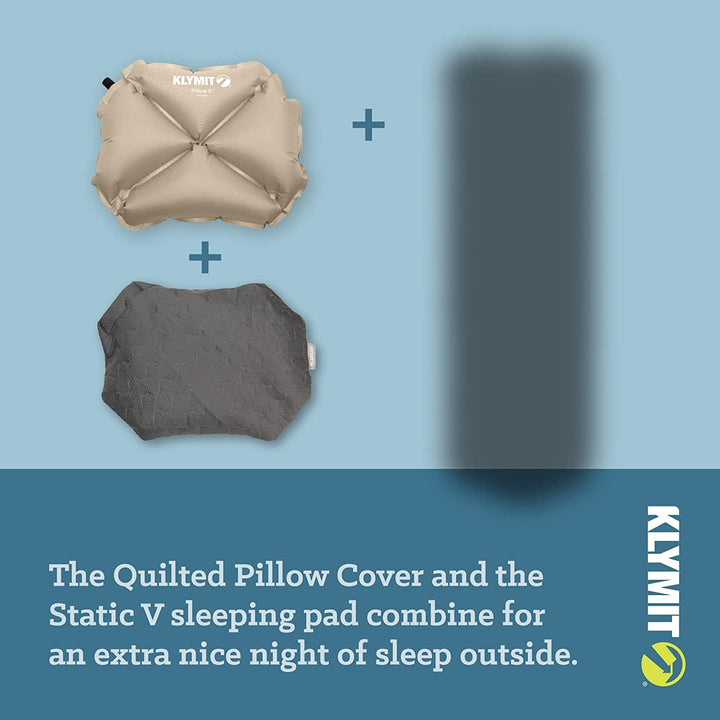 Klymit Pillow X Aufblasbares Camping- und Reisekissen Coyote-sand, Coyote-sand