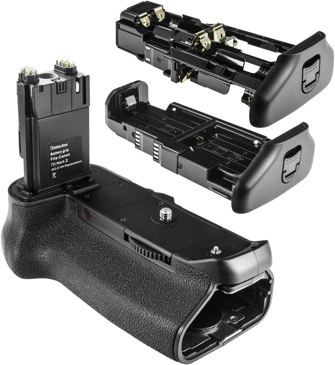 Akku-King Batteriegriff kompatibel mit Canon EOS 7D Mark II