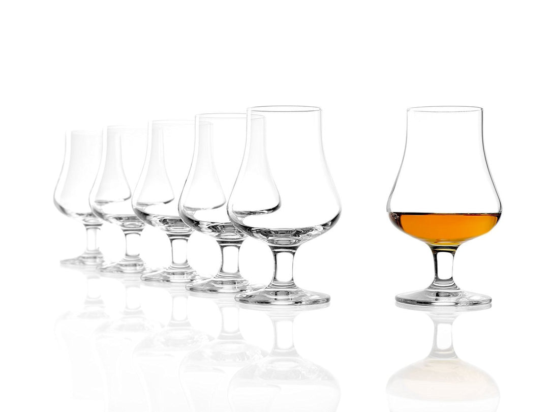 Stölzle Lausitz Nosing Glas 194 ml I Whisky Gläser 6er Set I Bleifreies Kristallglas I Hochwertiges