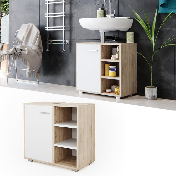 Vicco Waschbeckenunterschrank Perry, Sonoma, 60 x 55.6 cm Sonoma 60x55,6x31 cm, Sonoma 60x55,6x31 cm