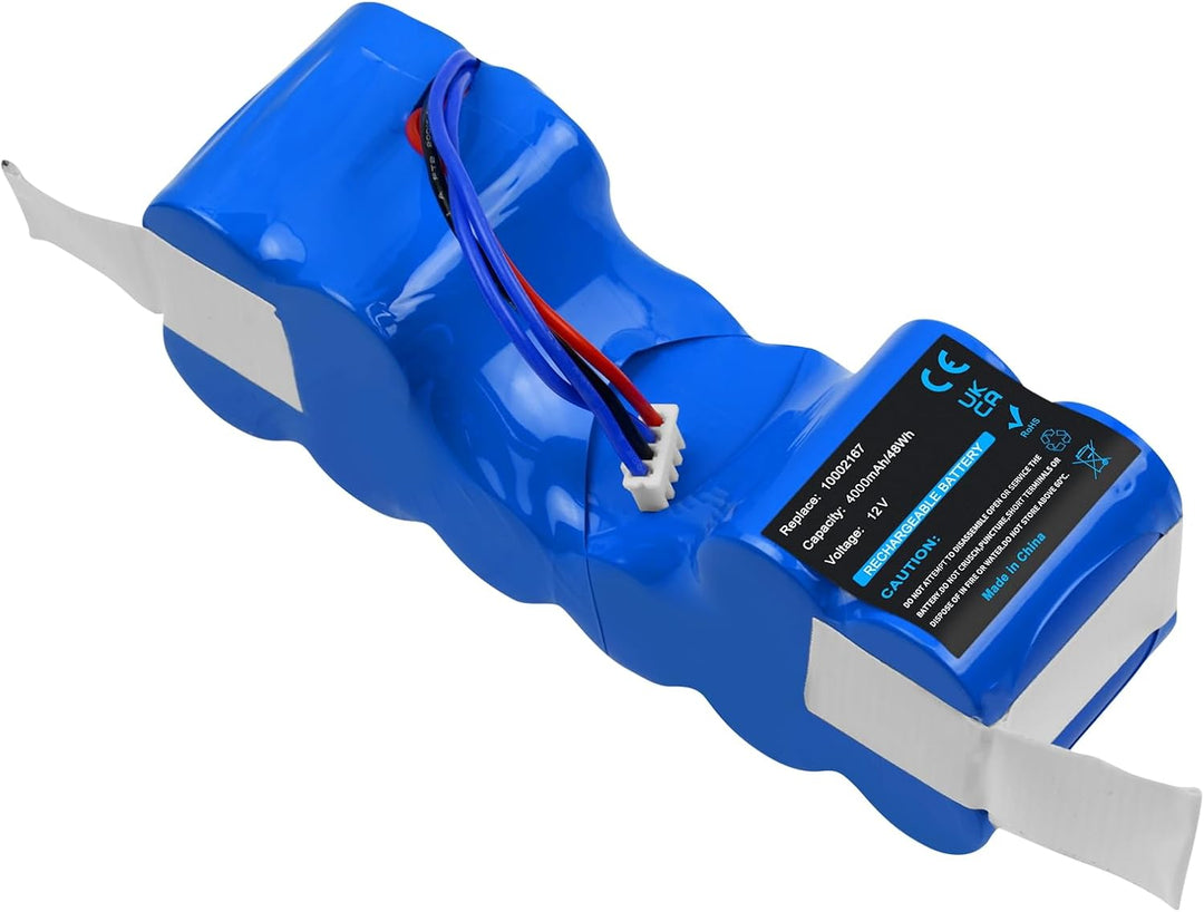 12V 4000mAh NI-MH Ersatzakku für Ecovacs Deebot 900 907 700 M88 DD33 OZMO 600 601 610 901 902 Sweepe