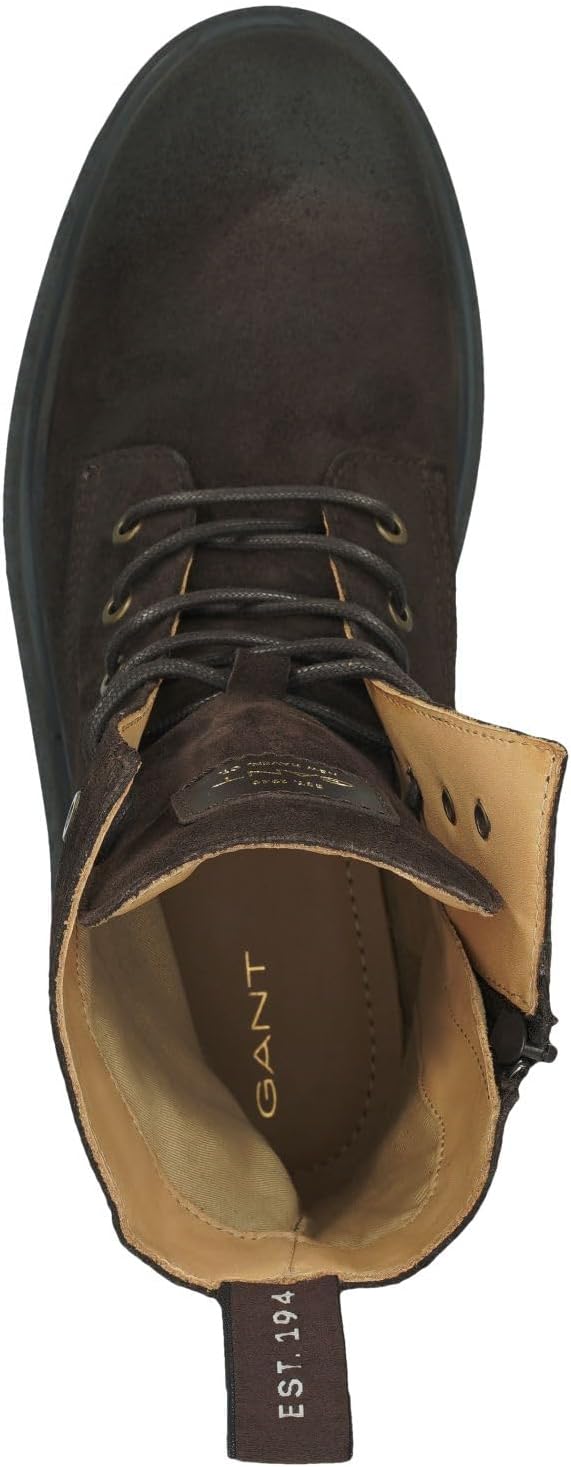 GANT Herren Ramzee Halblange Stiefel 40 EU Dunkelbraun, 40 EU Dunkelbraun