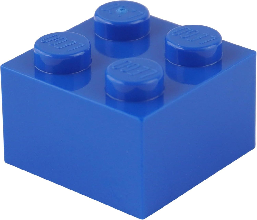 Lego® Classic Basic 3001 2x2 Steine blau - 100 Stück Bausteine - Ideal für Kreative Bauvorhaben und