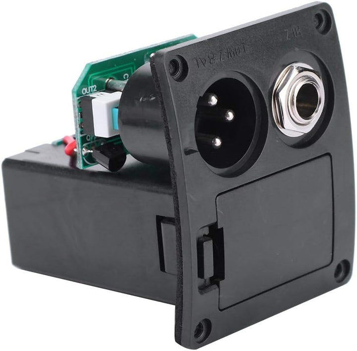 5 Band Gitarren-Equalizer, F-5T EQ Equalizer Tonabnehmer für akustische Gitarre Musikinstrument