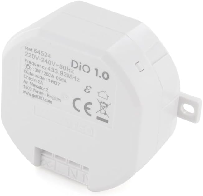 Chacon 54524 Modul Dimmer 200 W, Weiss