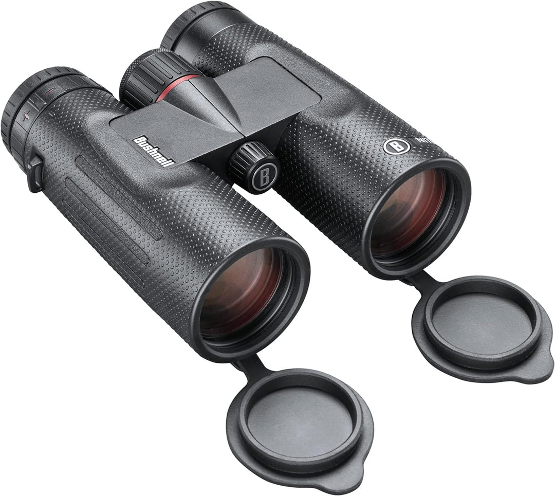 Bushnell Bn1042b Nitro-Fernglas, 10 x 42 mm, schwarzes Dach, Multi, Einheitsgrösse