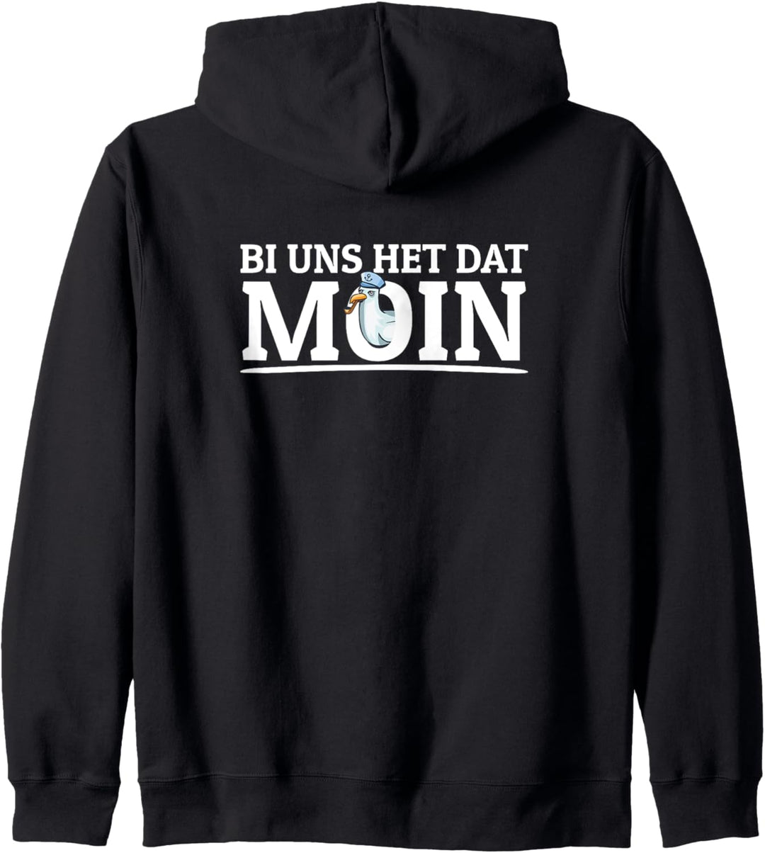 Bi uns het dat Moin Plattdeutsch Norddeutsche Sprüche Kapuzenjacke