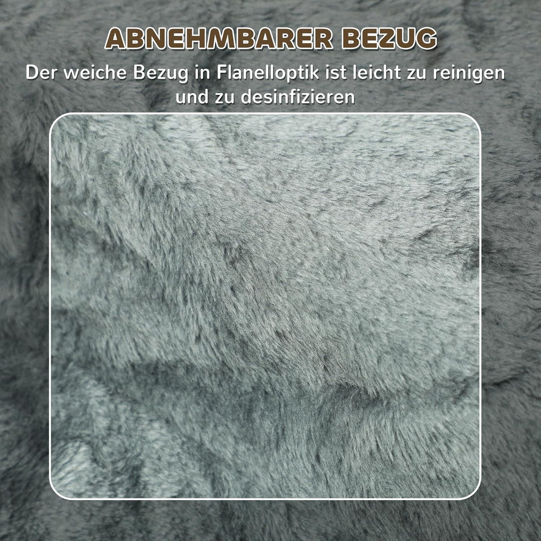 PawHut Hundetreppe 3 Stufen 35 cm Hoch Haustiertreppe für Kleine Hunde Katzentreppe Hunderampe mit W