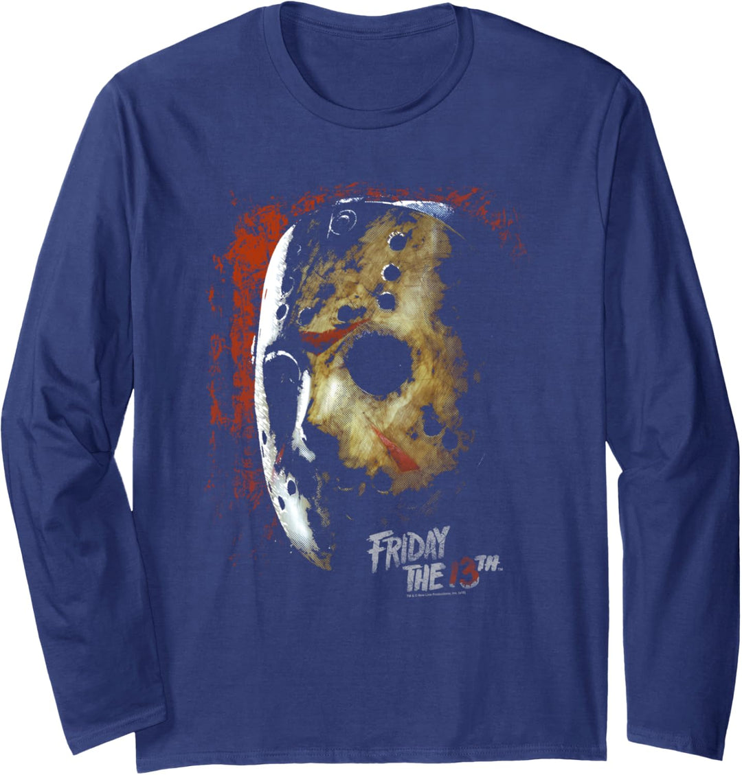 Friday the 13th Mask Of Death Langarmshirt