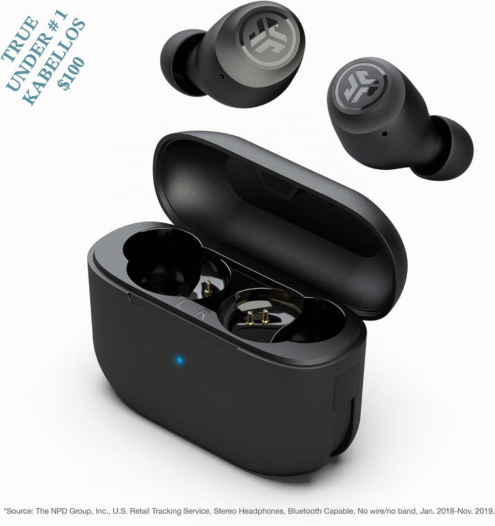 JLab Go Air Pop In Ear Kopfhörer kabellos Bluetooth, True Wireless Kopfhörer, 32+ Std Headphones, ka