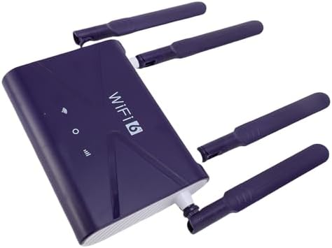 4G Router WiFi6, LTE 300 Mbit/s, SIM-Kartensteckplatz, einfach Einrichtung, Multi-Device, High-Speed