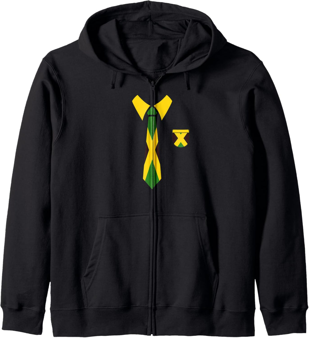 Jamaika Jamaikanische Flagge Karibik Urlaub Reggae Kostüm Kapuzenjacke