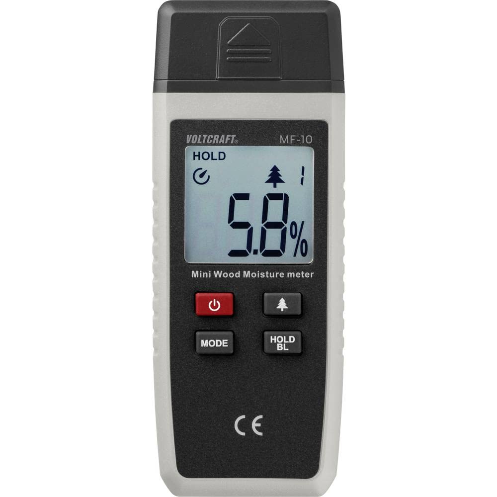 VOLTCRAFT MF-10 Materialfeuchtemessgerät Messbereich Holzfeuchtigkeit (Bereich) 2 bis 40%