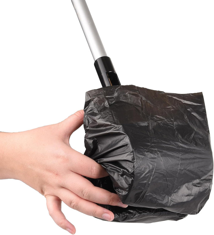 Flamingo Kotschaufel Piper – Grau & Schwarz – 70,5 cm XXL Länge | Hygienische Hundekotentsorgung ohn