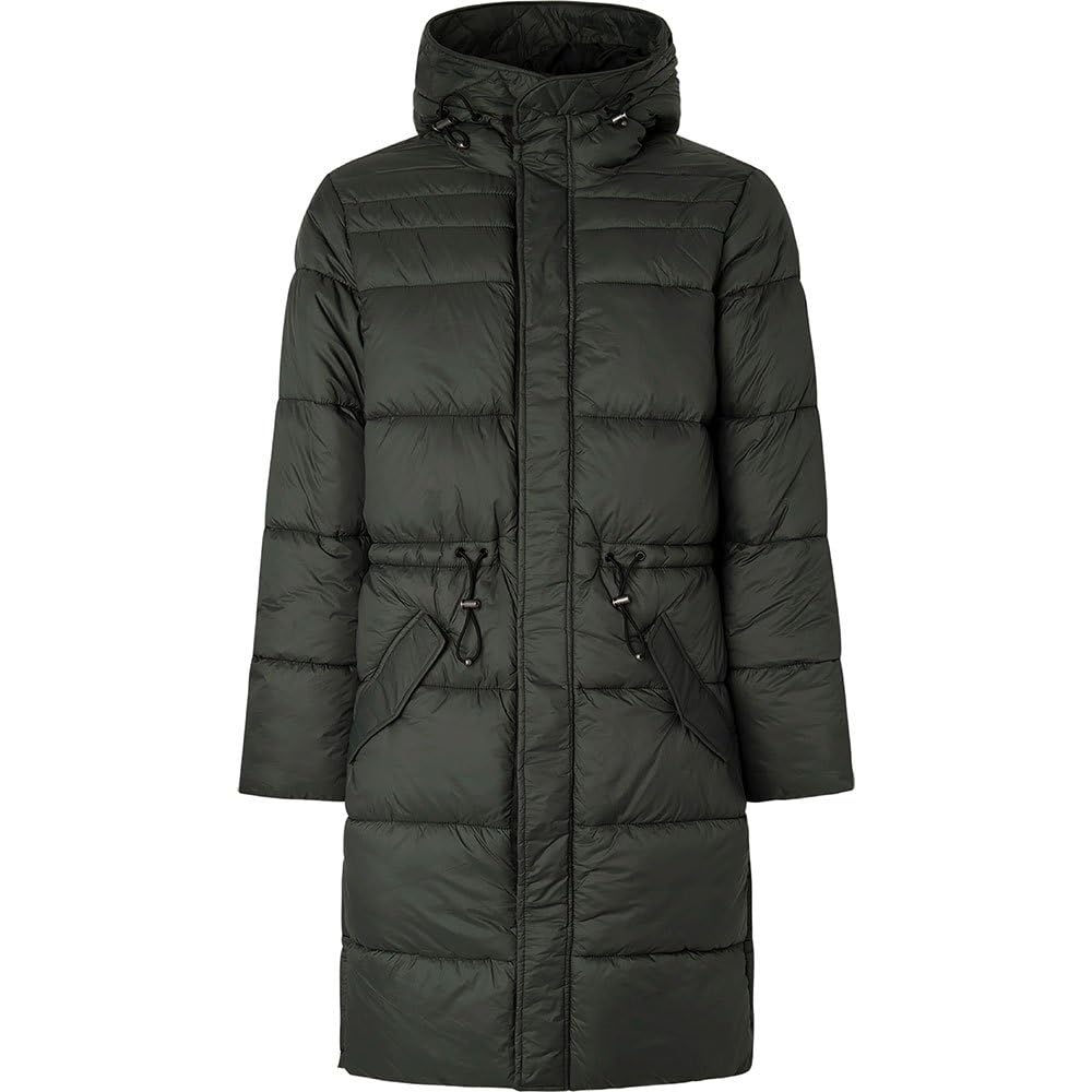 Pepe Jeans Herren Blai Puffer Parka (1er Pack) S Grün (Regent Green), S Grün (Regent Green)