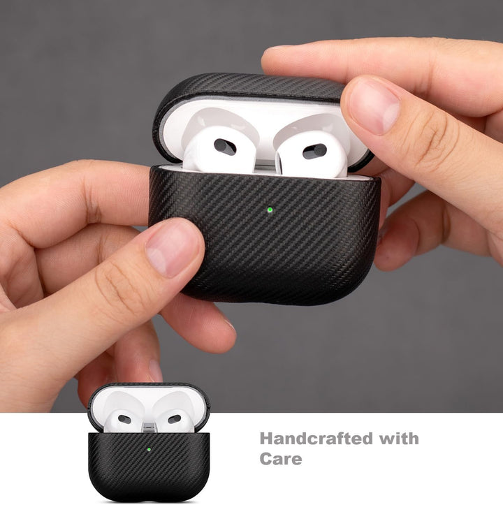 Haobobro [Mag Series] Magnetische AirPods 3 Hülle Case - Handgefertigt AirPods 3. Generation Hülle C