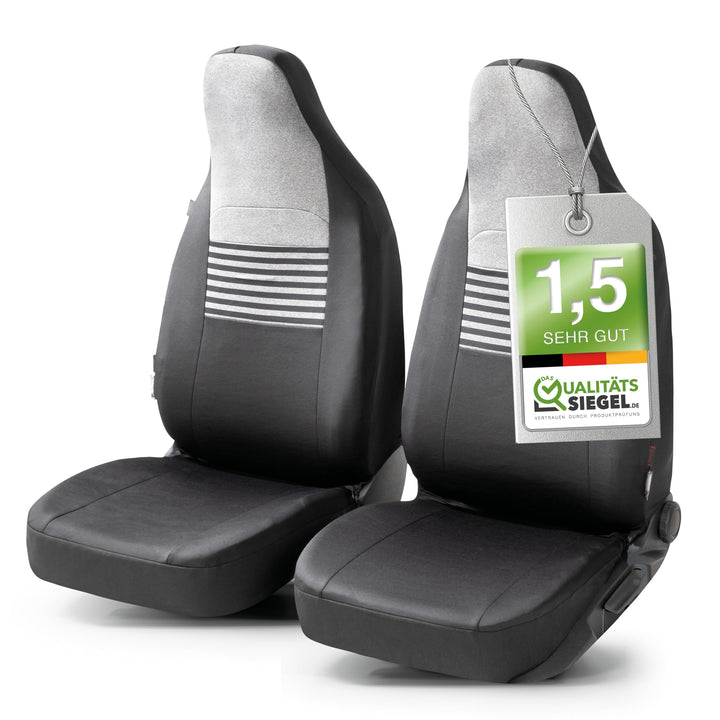 Walser Premium Autositzbezüge Gordon mit Reissverschluss Qualitätssieger Sehr Gut* Sitzbezüge Auto,