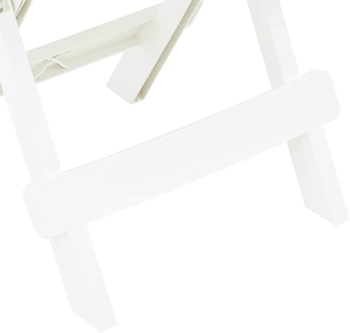 Quadratischer Camping-Klapptisch, Made in Italy, 44x50x44 cm, weisse Farbe