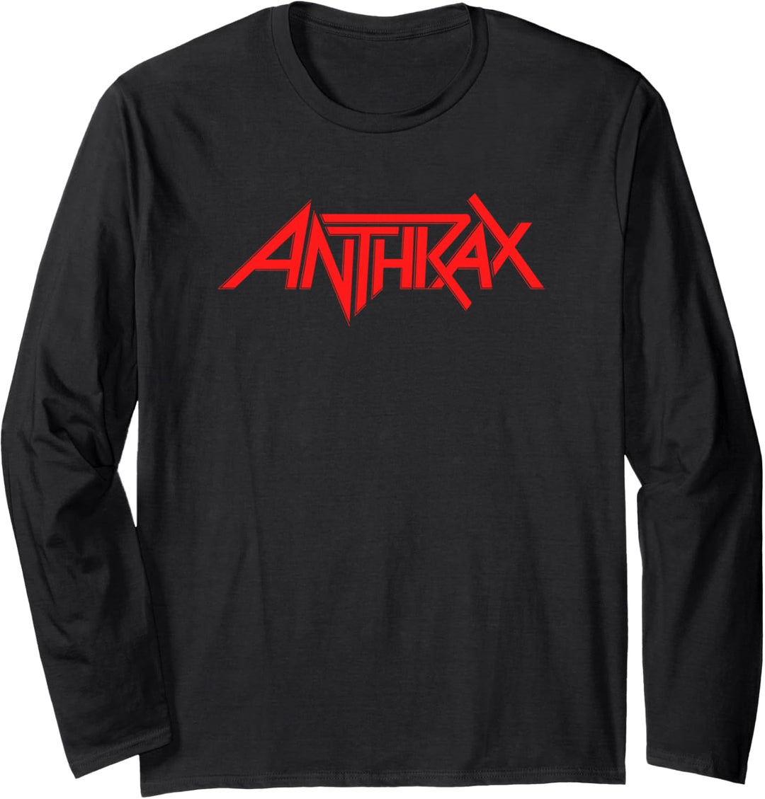 Anthrax – Anthrax Red Logo Langarmshirt