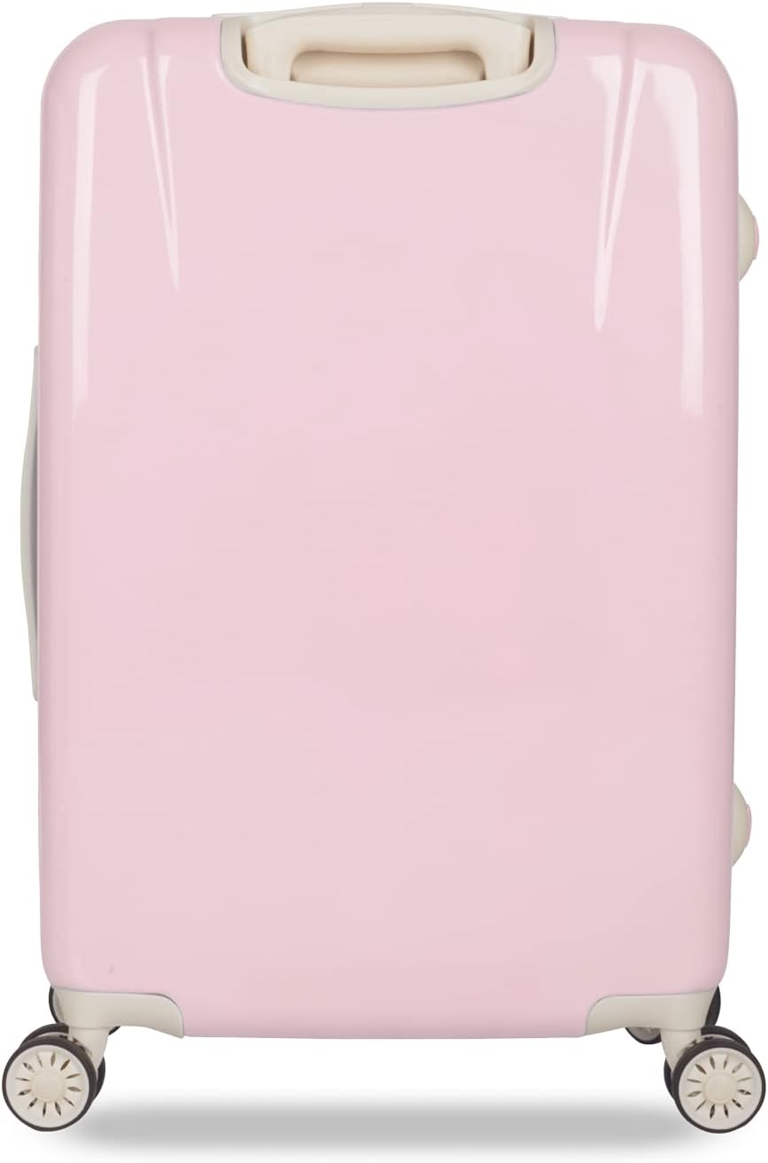 SUITSUIT Fabulous Fifties – Reisekoffer mit 4 Rollen – 66 cm – 59L – Rosa Pastell Pink Dust M, Pink