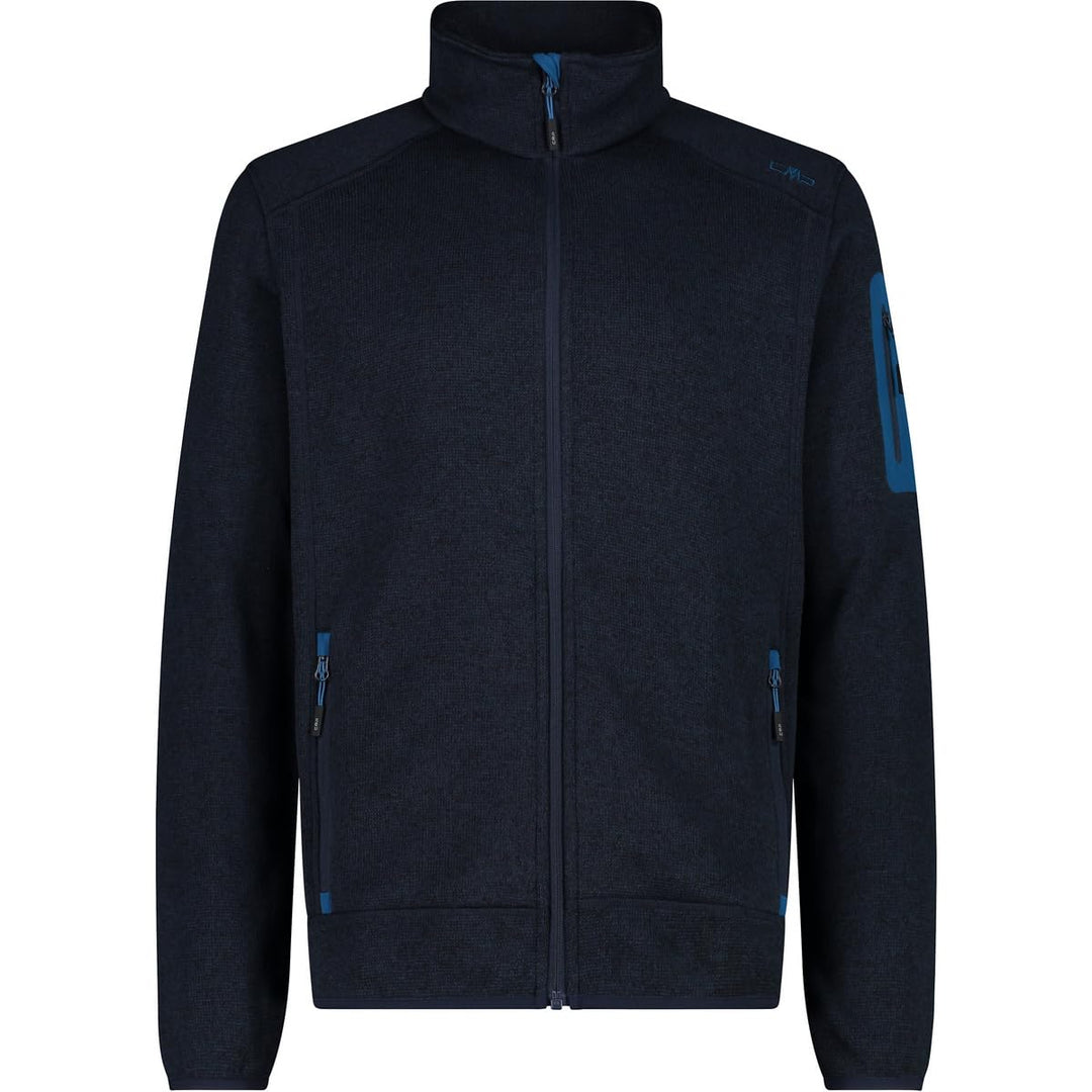 CMP Herren Herrenjacke fleecejacke 48 B.Blau-Benzin, 48 B.Blau-Benzin