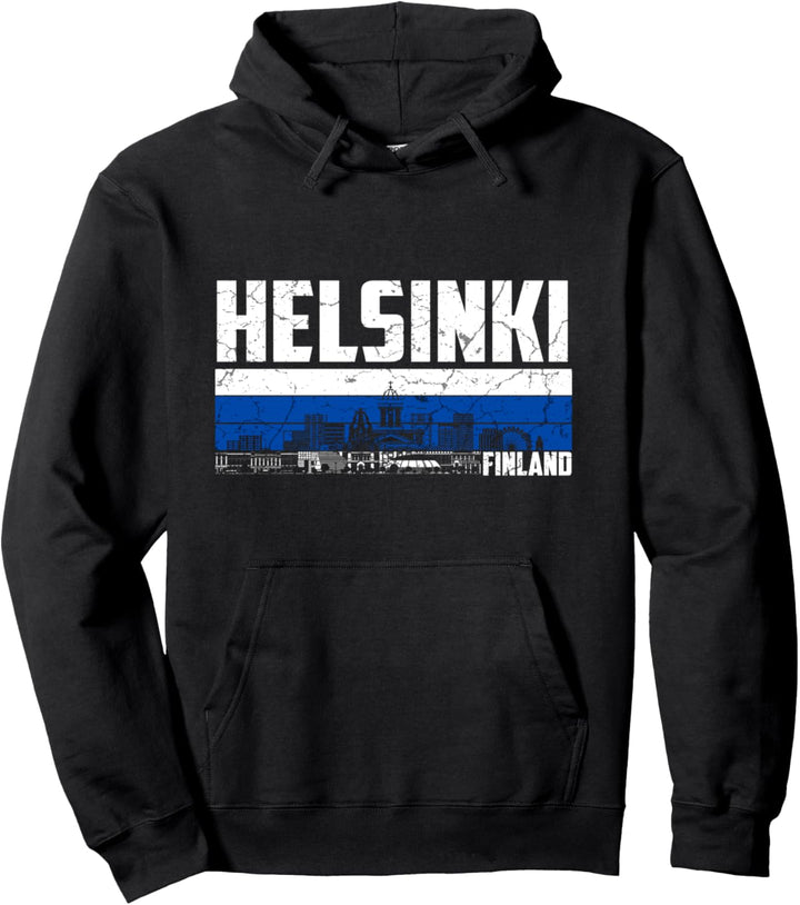 Mein Helsinki Skyline Heimat Stadt Souvenir Pullover Hoodie