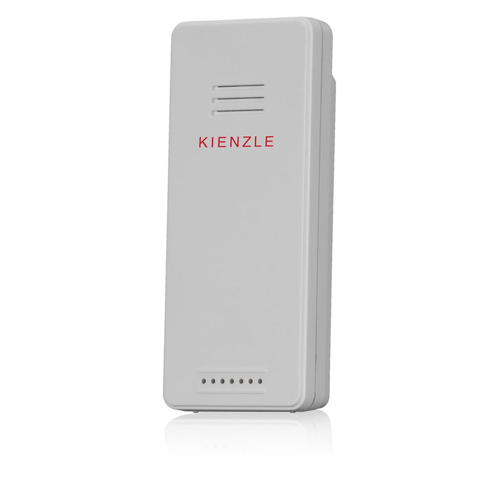 Kienzle Funkwetterstation mit Aussensensor Slim Design für Temperatur Luftfeuchtigkeit Wettervorhers