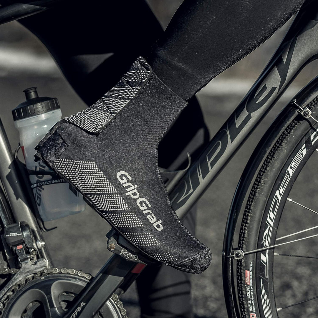 GripGrab Ride Winter Thermo Neopren Rennrad Überschuhe Winddichte Radsport Regenschutz Windschutz Wi