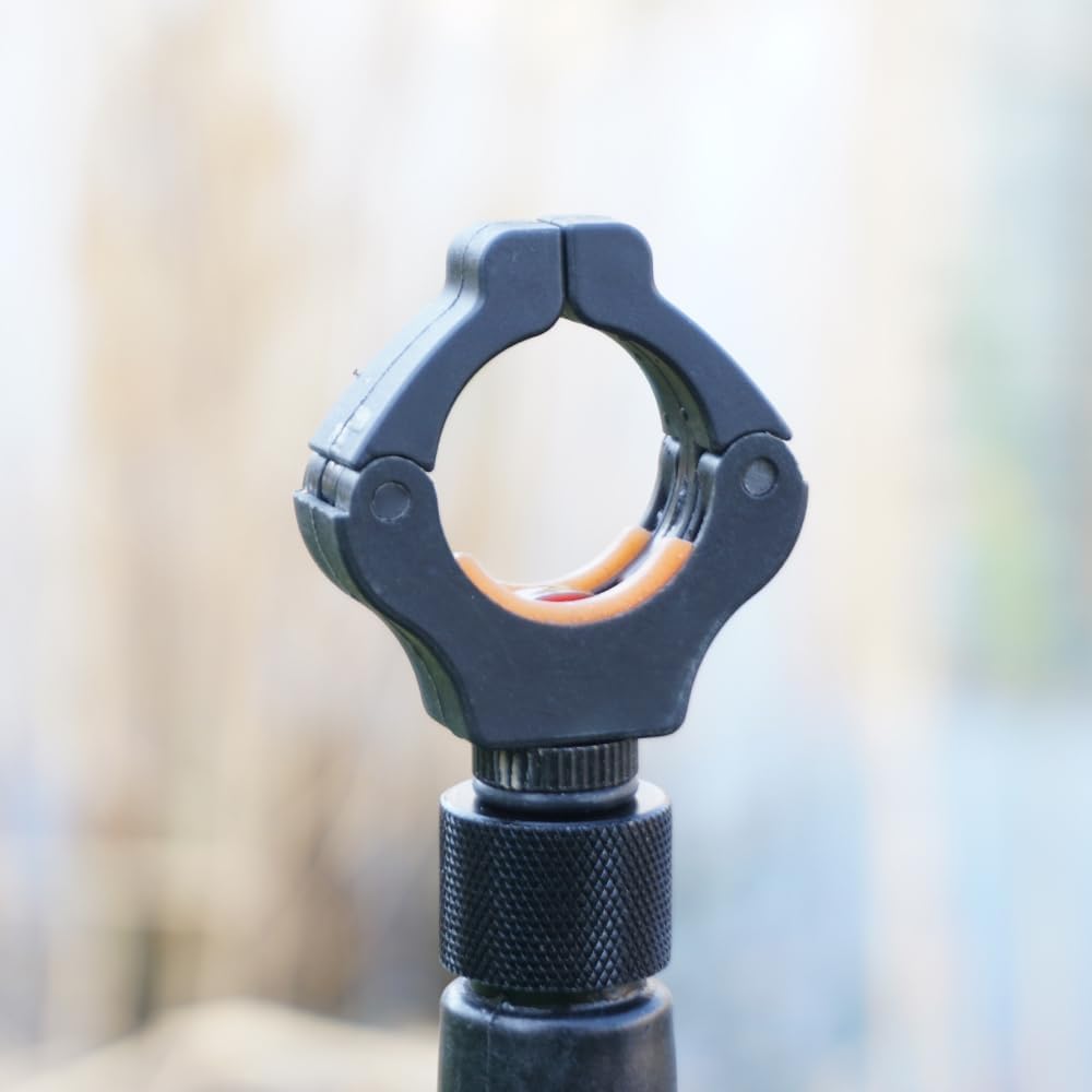 Hirisi Tackle Karpfen-Angelrutenhalter, Gripper für Rutenhalter mit magischen Magnet-Clips, halten I