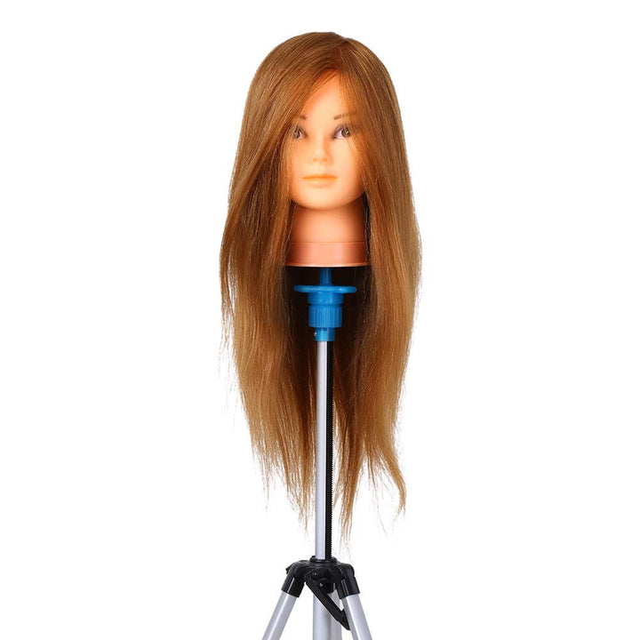 Trainingsköpfe 100% Echthaar Trainingsköpfe für Friseure Professioneller Übungskopf Frisurenkopf DIY