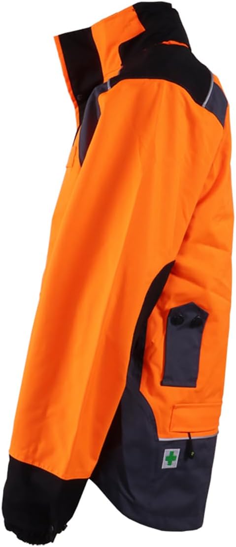 PSS Regenjacke wasserdicht X-treme Rain Orange/Grau XL Orange, Schwarz, XL Orange, Schwarz
