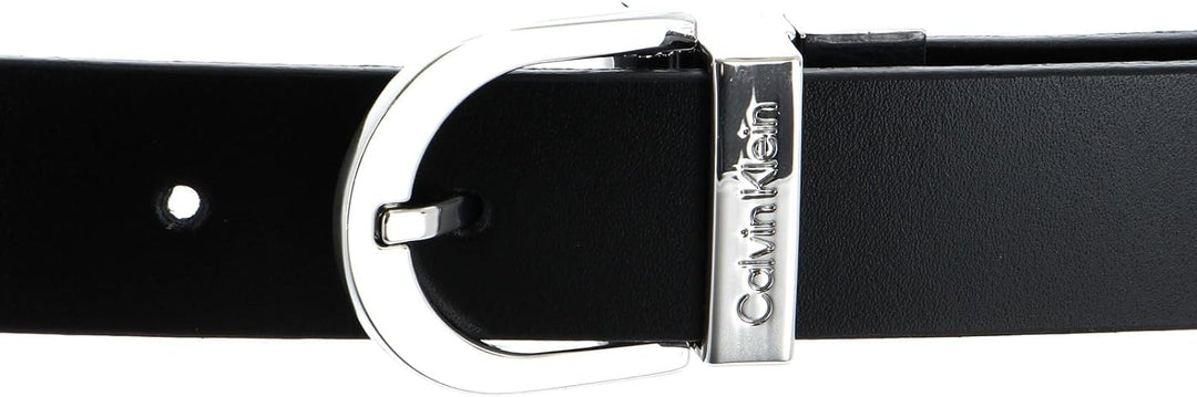 Calvin Klein CK Must RD Buckle REV 2.5 Belt Black / Black Mono