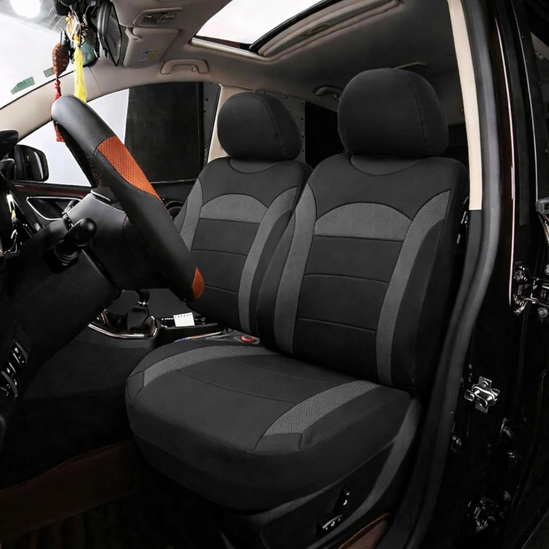 Autositzbezüge Universal Fit Komplettset，Autozubehör Innenraum Deko，Schützt die Autositze. Passt für