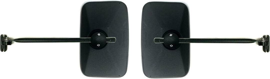 2x Aussenspiegel 250x165 E20 ø15-22 und Spiegelhalter für NEW HOLLAND, URSUS, ZETOR, JD, MF, REN CEL