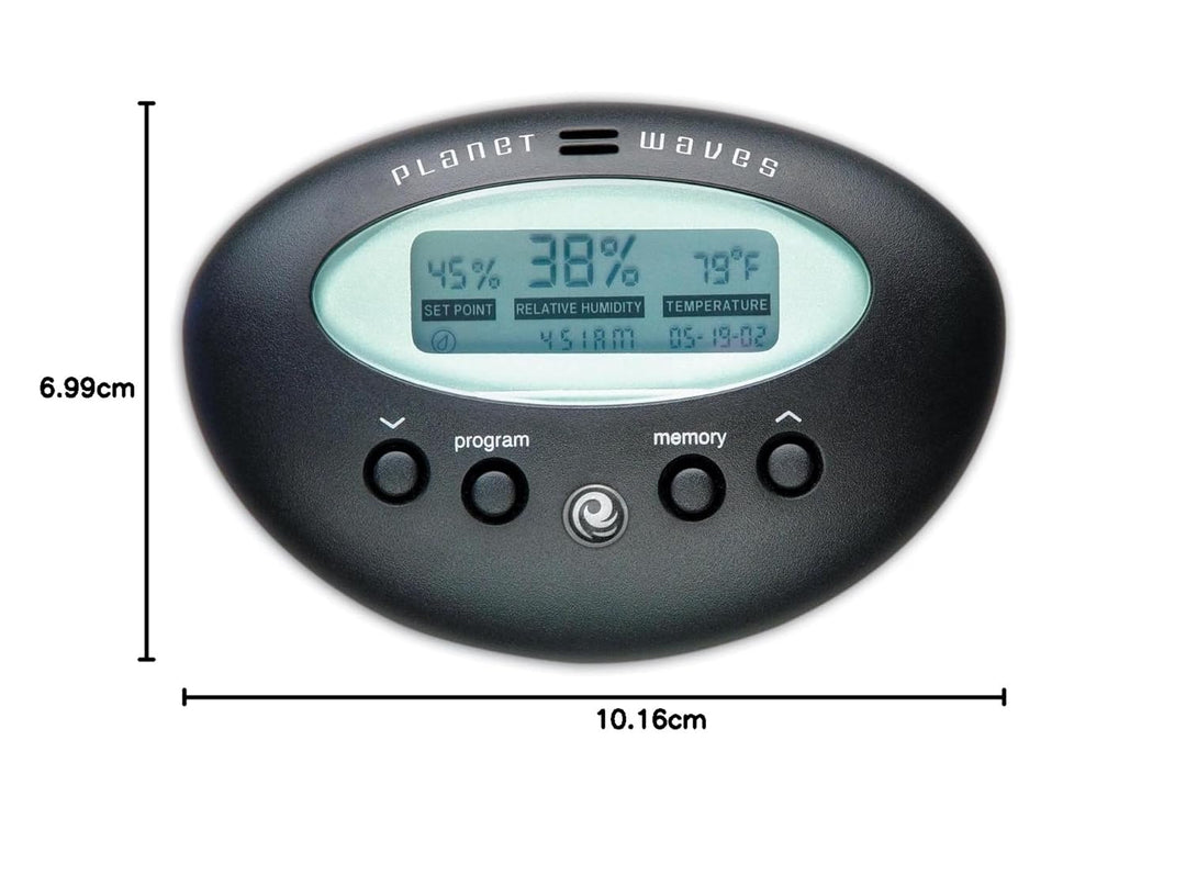 Planet Waves PW-HTS Temperatur & Feuchtigkeitsmessgerät Black Plastik Sensor, Sensor