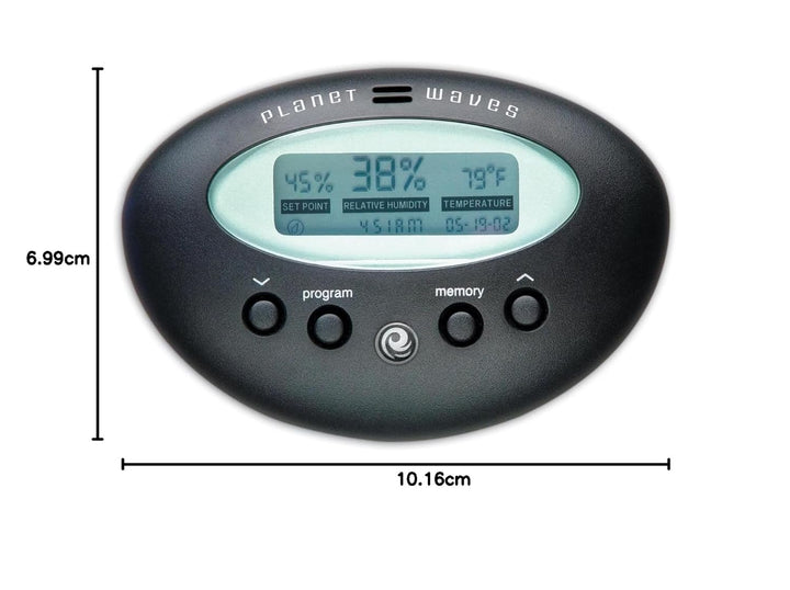 Planet Waves PW-HTS Temperatur & Feuchtigkeitsmessgerät Black Plastik Sensor, Sensor