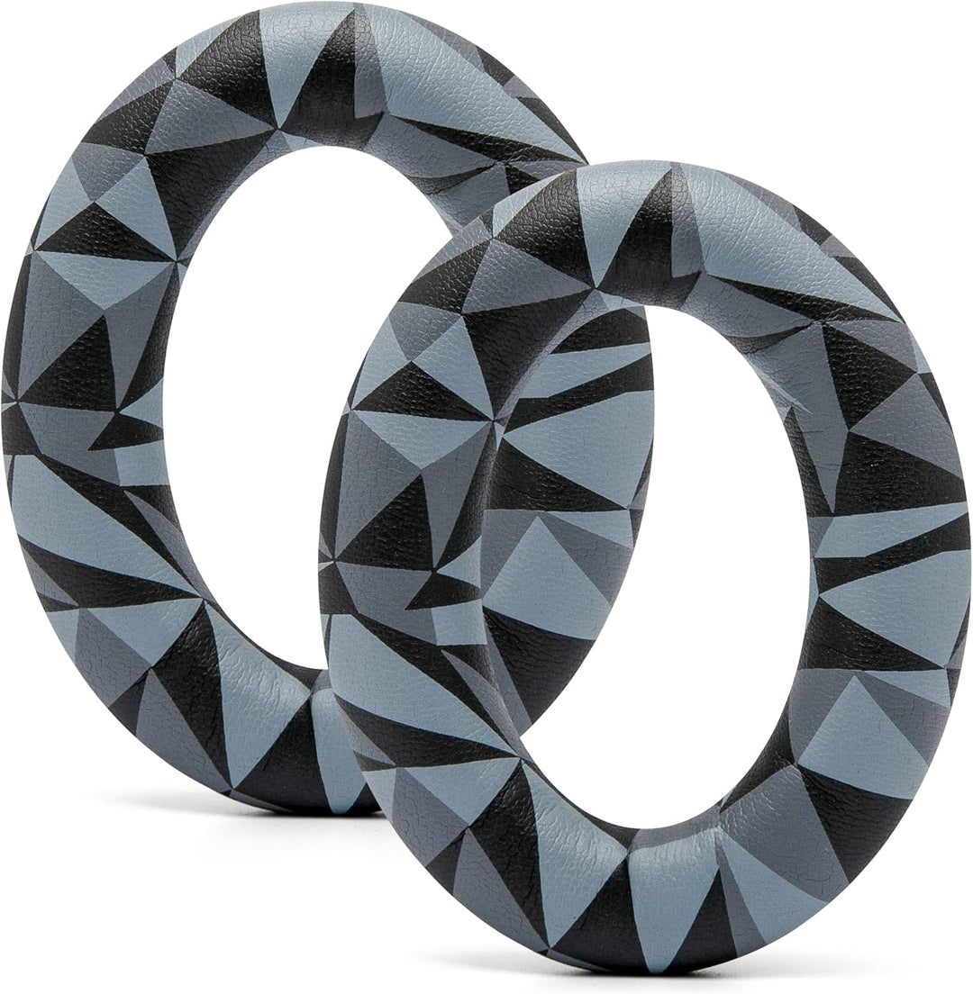 WC Wicked Cushions Extra Dicke Ersatzohrpolster für Bose QC45 (QuietComfort 45) Kopfhörer | (Geo Gra